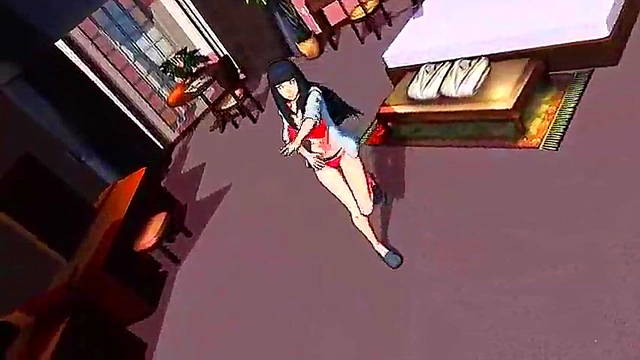 Hinata dancing MMD 3D SDM naruto