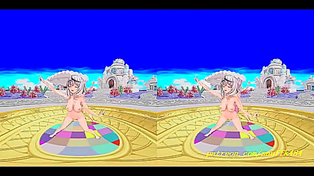 VR180 mmd KoyoriChloe Dance 3d hololive Hentai