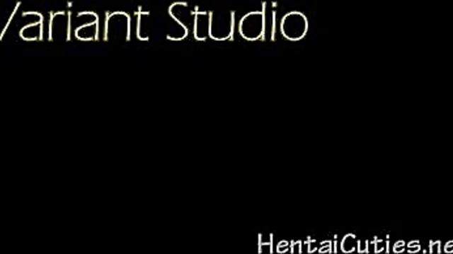 Busty 3d cutie spreading wet pussy open