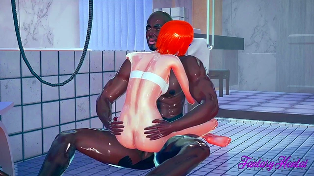 Hentai 3D - Gwen Fucked in a Shower - Anime Manga Porn Sex Video