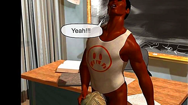 3D Comic: School 2001