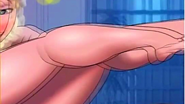 3D Elsa from Frozen Gets 3 Cumshots!