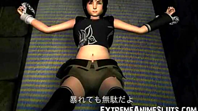 3D Ogre on Tied Up Girl 18+!