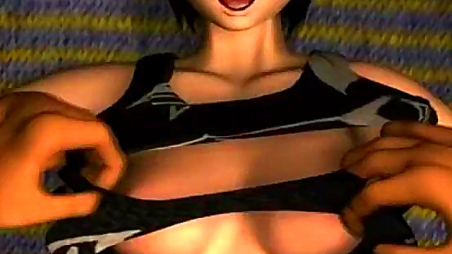 3D Ogre on Tied Up Girl 18+!