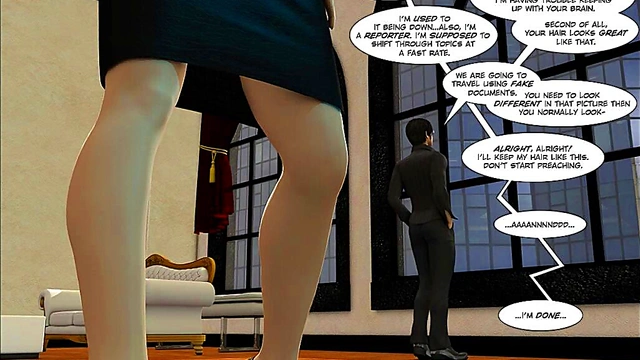 3D Comic: Vox Populi. Episode 4