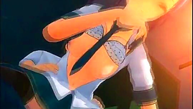 3D Creampied Three Times!