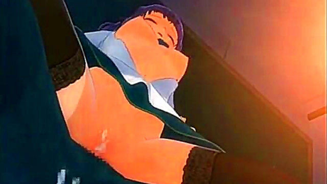 3D Creampied Three Times!