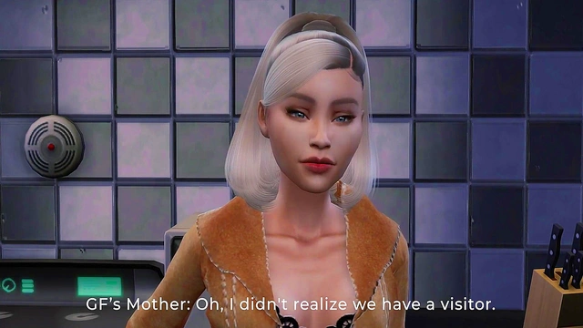 Fucking My Girl 18+friend in their Kitchen - 3D Hentai