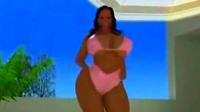 3D Babes with Huge Breasts!