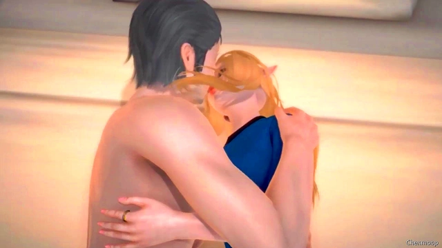 3D hentai sexy big tits elf