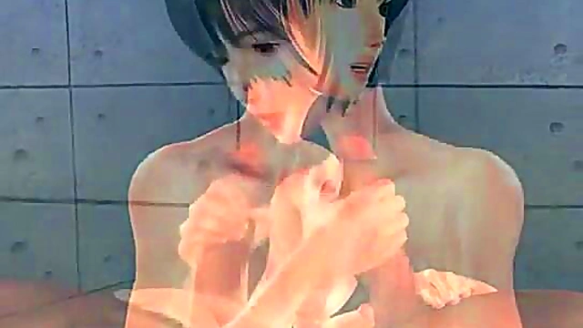 Busty 3d asian slut gets her pussy rammed