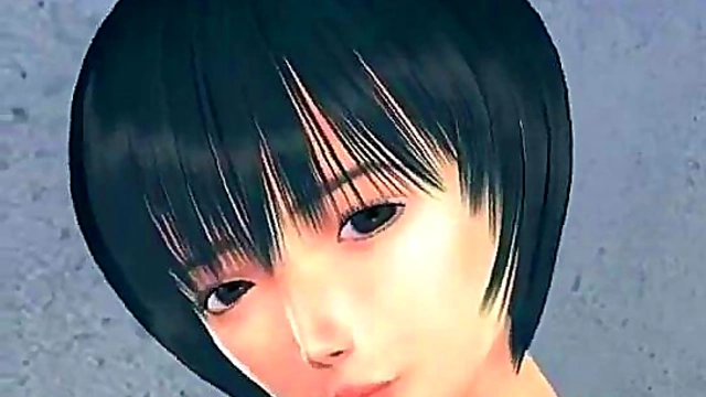 Busty 3d asian slut gets her pussy rammed