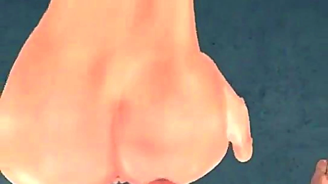 Busty 3d asian slut gets her pussy rammed