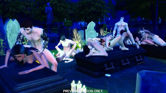 All Souls Day - 3d Hentai - Preview Version