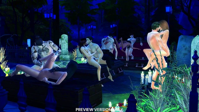 All Souls Day - 3d Hentai - Preview Version