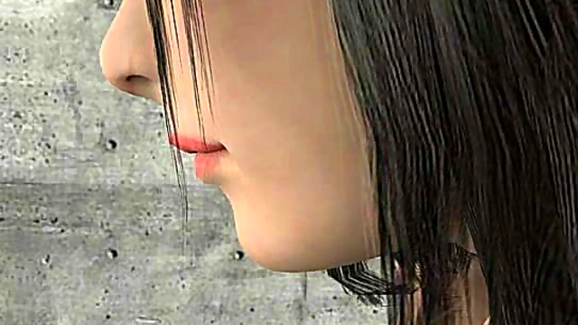 Tied up 3d hottie fingerd to orgasm