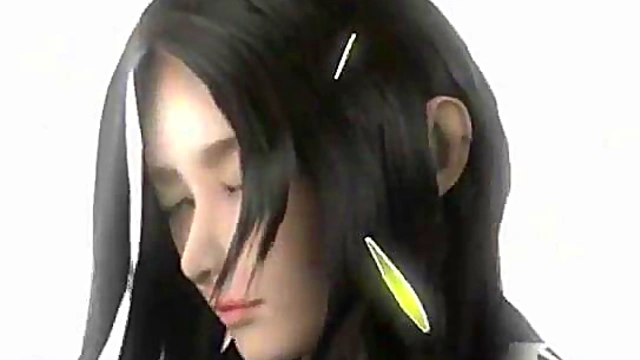 Tied up 3d hottie fingerd to orgasm