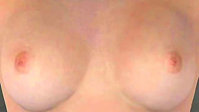 Tied up 3d hottie fingerd to orgasm