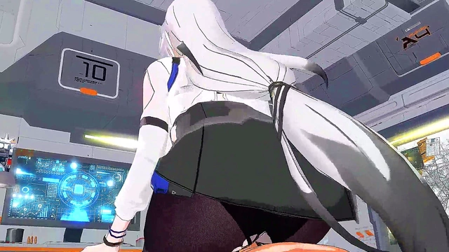 3DAnimation Deep Space Eye Gung Ho Female Upper Ride Clothes Five Piece Suit Homunculus Animation