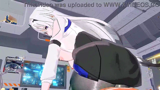 3DAnimation Deep Space Eye Gung Ho Female Upper Ride Clothes Five Piece Suit Homunculus Animation