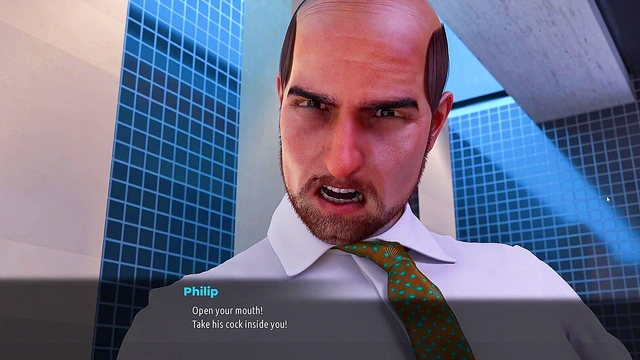 Fashion Business #1 - Monica suck dicks twice in toilet - Porn games, Adult games, 3d game