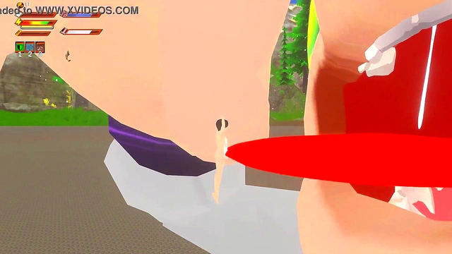 3D Earth Chan Vore Facesitting Spit