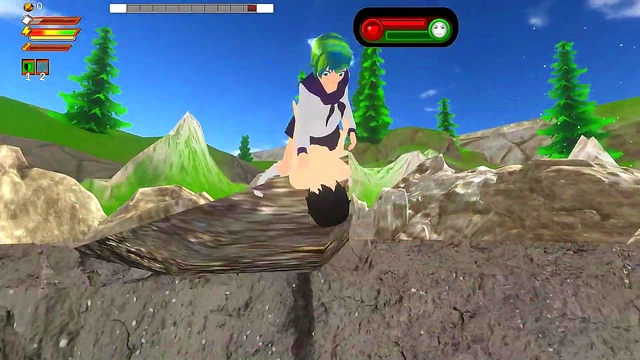 3D Earth Chan Vore Facesitting Spit