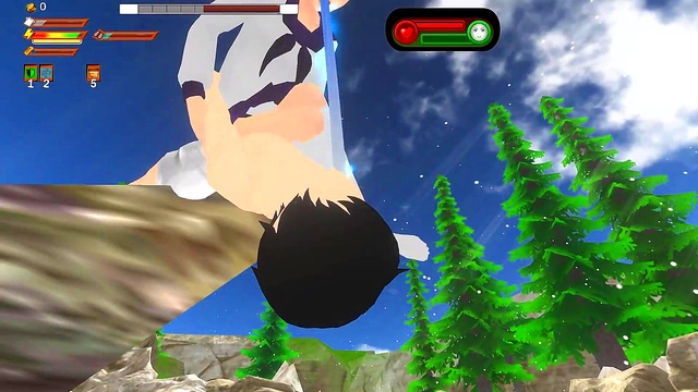 3D Earth Chan Vore Facesitting Spit