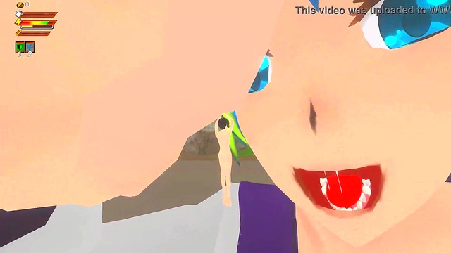3D Earth Chan Vore Facesitting Spit