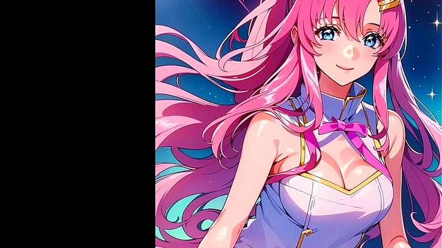 Uncensored Japanese Hentai music video Lacus & Meer