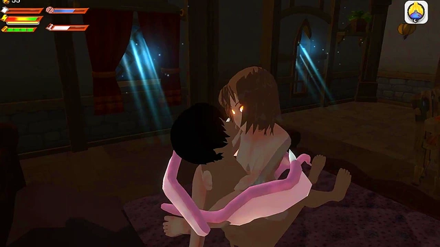 Femdom Succubus uses you as a sperm machine