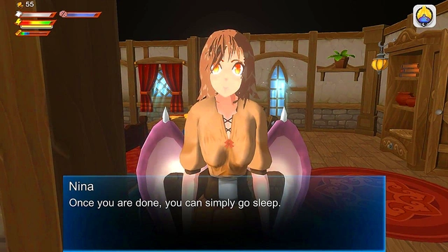 Femdom Succubus uses you as a sperm machine