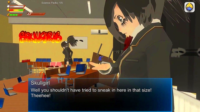 FEMDOM Giantess Nerd and Bully Vore Facesitting