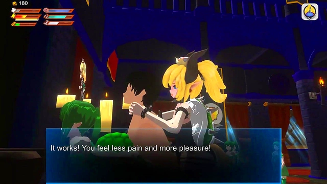 BOWSETTE Koopette Pegging Femdom Strap-on THREESOME