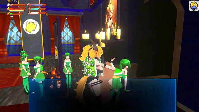 BOWSETTE Koopette Pegging Femdom Strap-on THREESOME