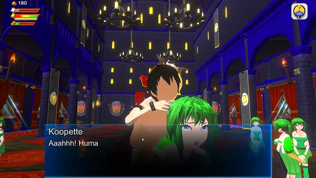 BOWSETTE Koopette Pegging Femdom Strap-on THREESOME