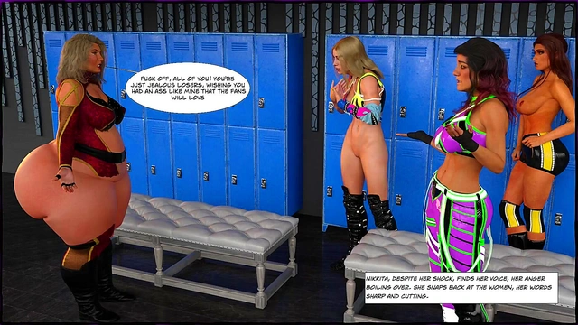 Nikkita Lyons ass expansion video (3D animation/images by: LykoXXX)