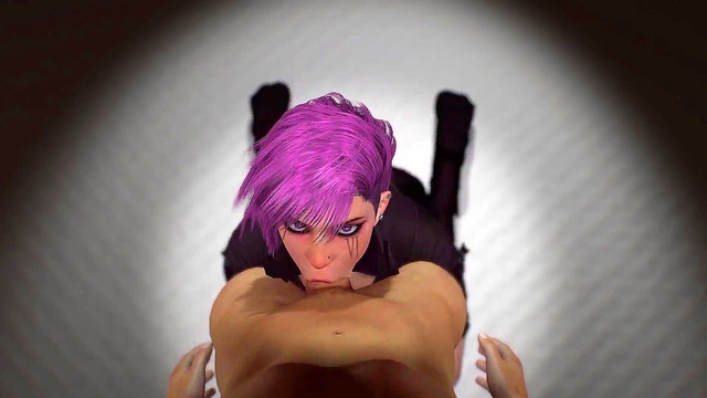 Vi from Arcane gets Fucked Hard and Sucks Your Cock - League of Legends