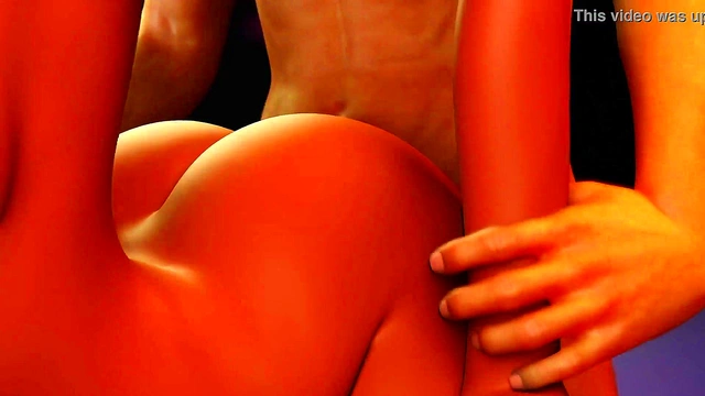 Fortnite 3d animated parody Fucknite and a Big ass booty is bouncing on a rock hard cock