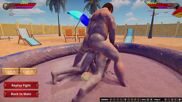 Ethan vs. Terra II (Naked Fighter 3D)