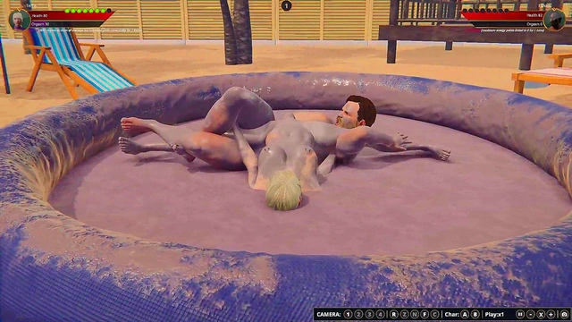 Ethan vs. Terra II (Naked Fighter 3D)