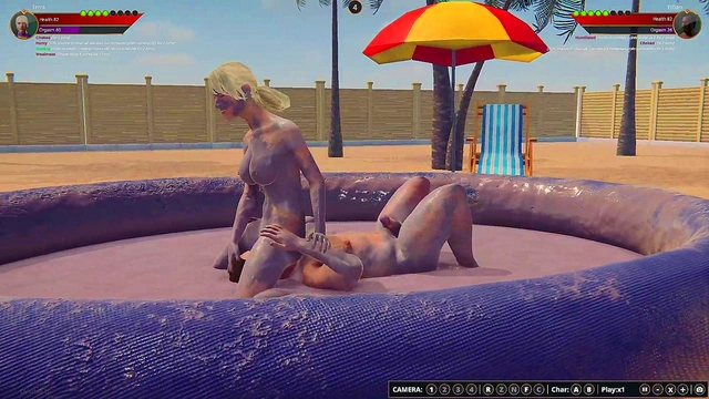 Ethan vs. Terra II (Naked Fighter 3D)