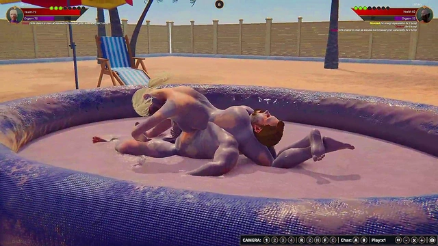 Ethan vs. Terra II (Naked Fighter 3D)