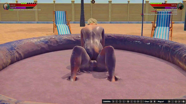 Ethan vs. Terra II (Naked Fighter 3D)