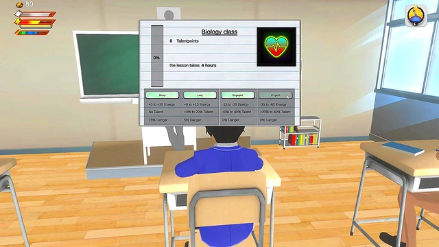 Femdom Teacher Spanks and Pisses on you in Class