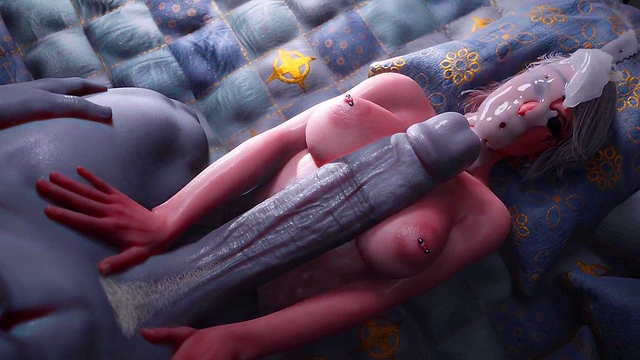 Hot guest with wings fucked a woman properly - 3D Animation futa on female and cumshot on face