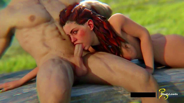 Aloy Blowjob {Nude Version}