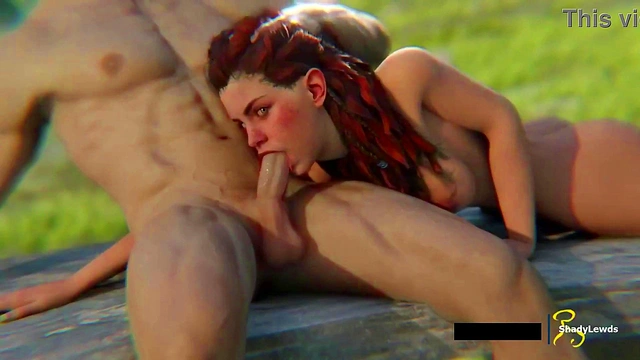Aloy Blowjob {Nude Version}