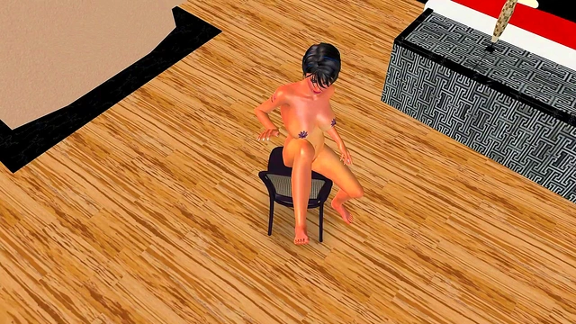 Animated 3D Cartoon Porn - A beautiful Girl 18+ Giving Sexy poses 3