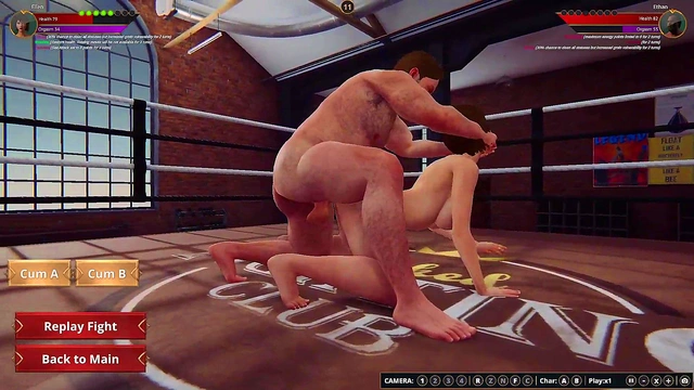 Ethan vs Ellen (Naked Fighter 3D)